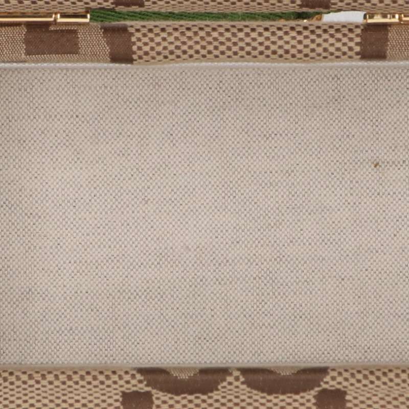 GUCCI GG Supreme Beauty Case Beige Size ONE SIZE