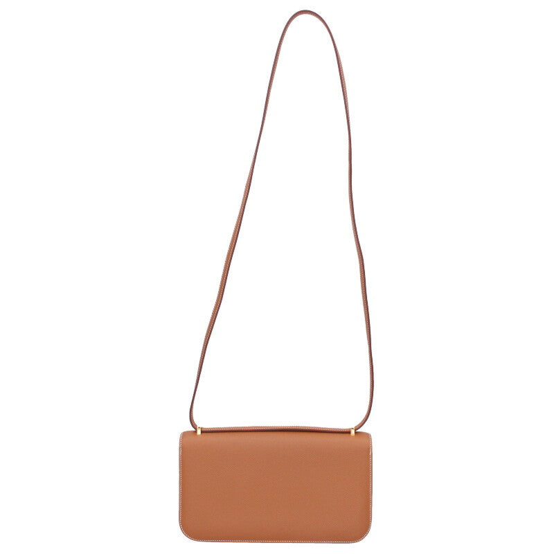 HERMES Constance Elan W-Stamp GHW Brown Size ONE SIZE