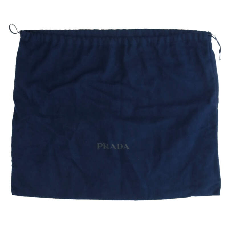 Prada Logo Shoulder Bag Green x Black