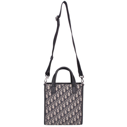 DIOR Oblíque North South Shoulder Bag Navy Size ONE SIZE