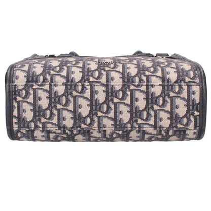 DIOR Oblíque North South Shoulder Bag Navy Size ONE SIZE