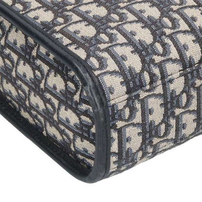 DIOR Oblíque North South Shoulder Bag Navy Size ONE SIZE