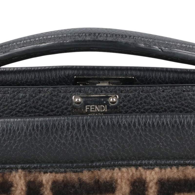 Fendi Peek-a-boo Fit Mini Brown