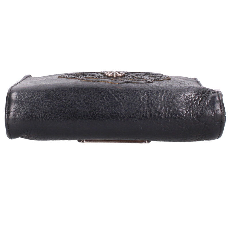 Chrome Hearts SQ PKT BS Fleur Patch Leather Size ONE SIZE