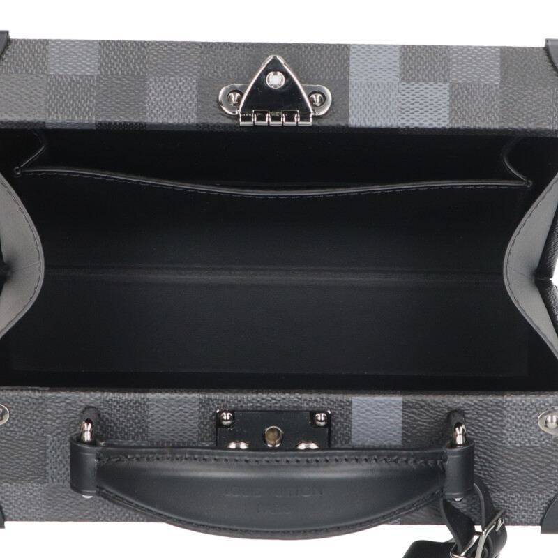 LOUISVUITTON N00059 Damoflage Black Trunk Size ONE SIZE