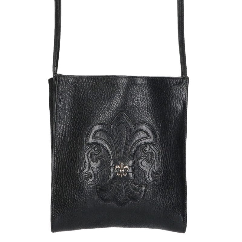 Chrome Hearts BS Fleur Square Pocket Leather Size ONE SIZE