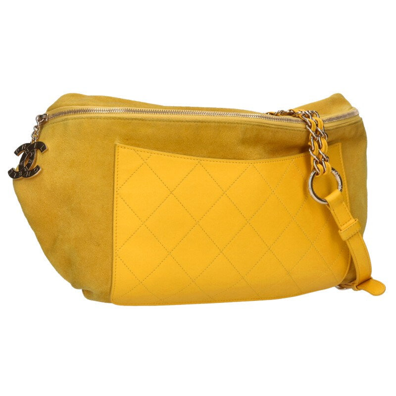 CHANEL x Pharrell CC Suede Leather Chain Sling Size ONE SIZE
