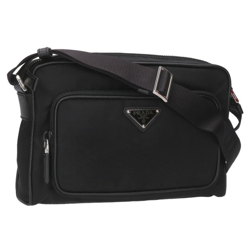 PRADA Re-Nylon Saffiano Leather Shoulder Bag Size ONE SIZE
