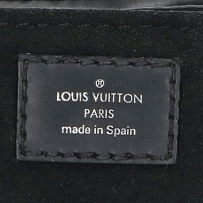LOUISVUITTON Petite Sac Plat Epi Leather Black Size ONE SIZE