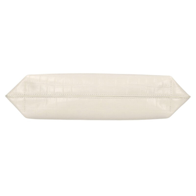 Jil Sander Leather Shoulder Bag White