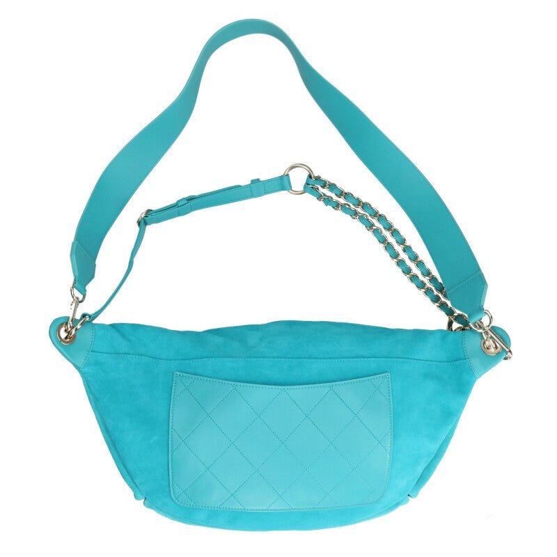 CHANEL x Pharrell CC Suede Chain Sling Bag Size ONE SIZE