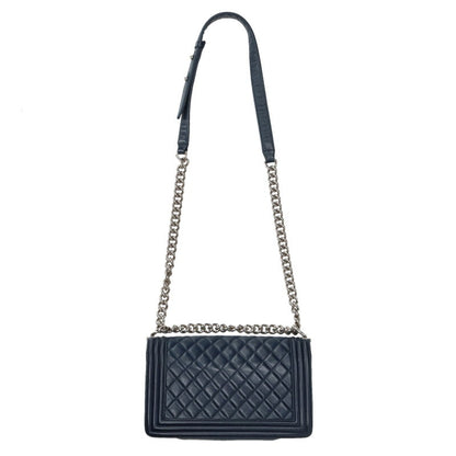 CHANEL Boy Chanel 25 Lambskin Chain Bag Size ONE SIZE