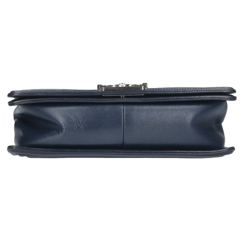 CHANEL Boy Chanel 25 Lambskin Chain Bag Size ONE SIZE