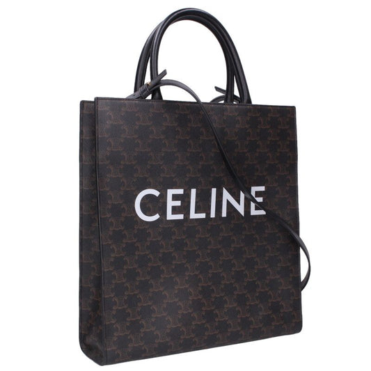 CELINE Triomphe Medium Vertical Cabas 2-Way Size ONE SIZE