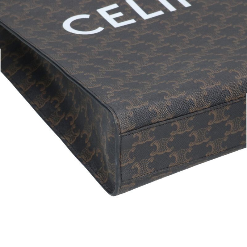 CELINE Triomphe Medium Vertical Cabas 2-Way Size ONE SIZE