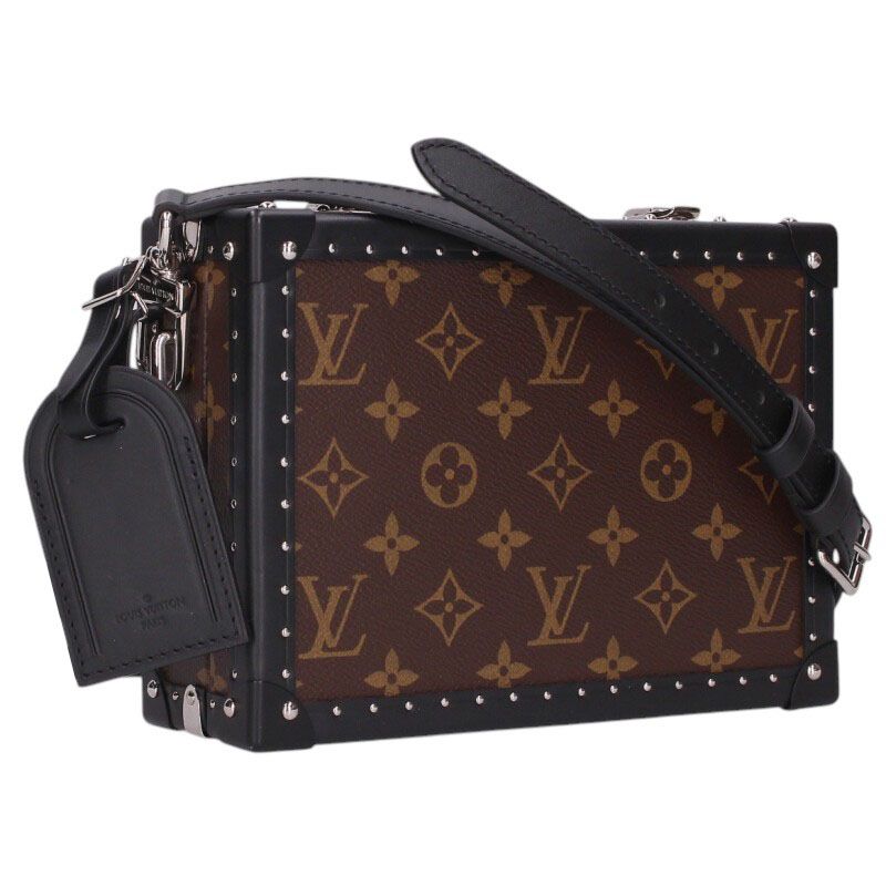 LOUISVUITTON Clutch Box Monogram Macassar Size ONE SIZE