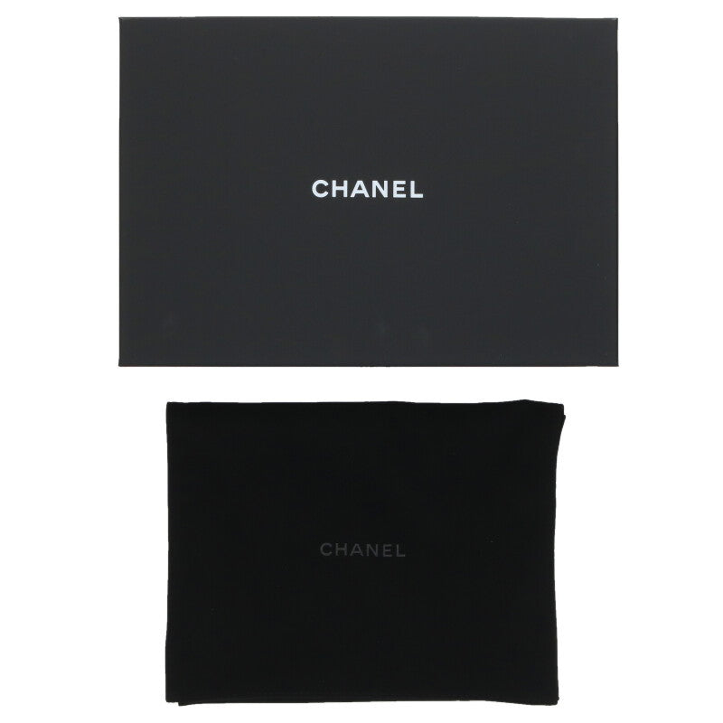 CHANEL Chain Wallet Shoulder Bag Black/Gold Size ONE SIZE