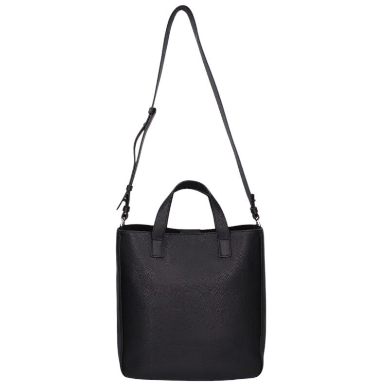 DIOR Saddle Leather 2WAY Shoulder Bag Black Size ONE SIZE