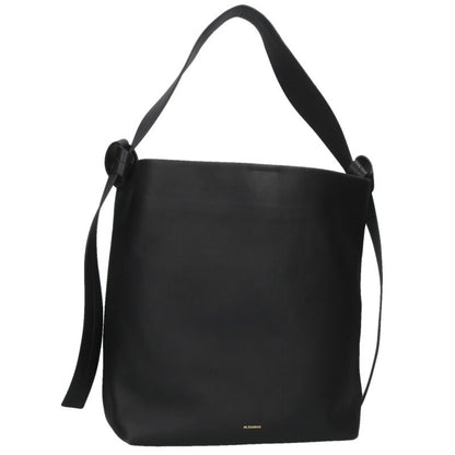 JILSANDER Leather Shoulder Bag Black Size ONE SIZE