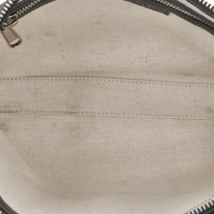 GUCCI Jumbo GG Leather Shoulder Bag Black Size ONE SIZE