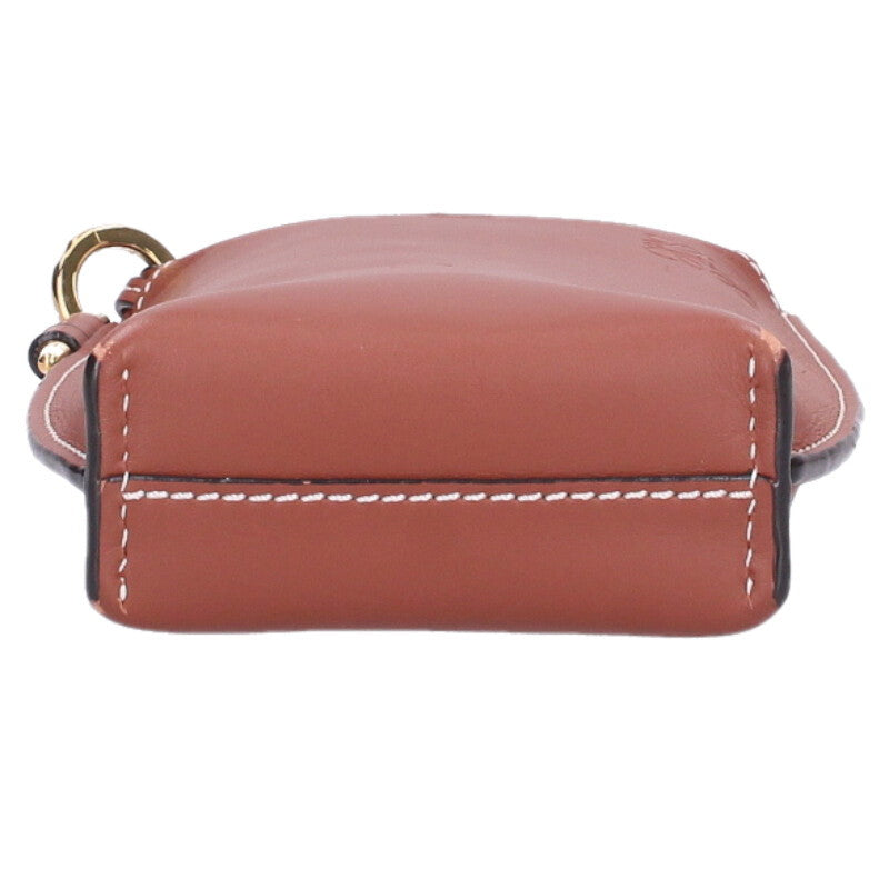 LOEWE Gate Pocket Anagram Leather Shoulder Bag Size ONE SIZE