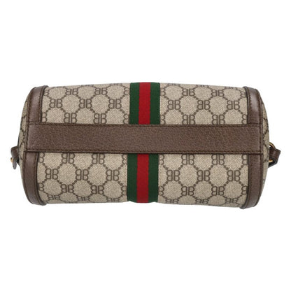 Balenciaga x Gucci The Hacker Project GG pattern canvas shoulder bag