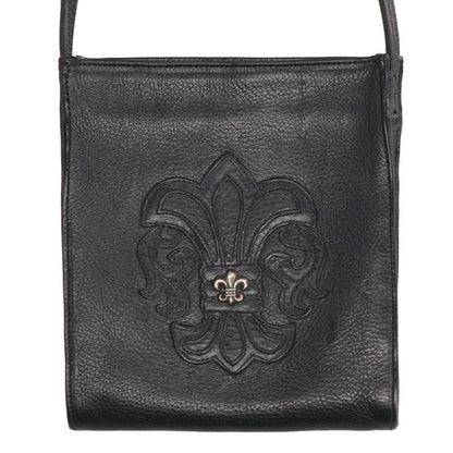 Chrome Hearts SQ PKT BS Fleur Leather Shoulder