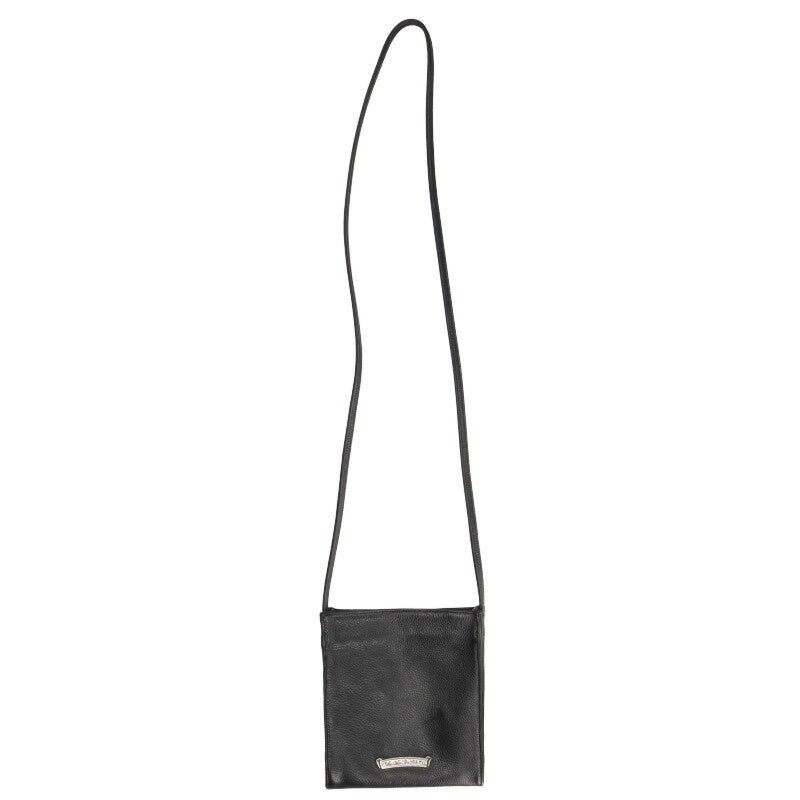 Chrome Hearts SQ PKT BS Fleur Leather Shoulder
