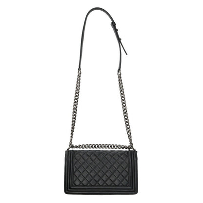 CHANEL Boy Chanel 25 Lambskin Chain Shoulder Size ONE SIZE