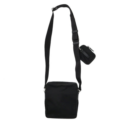 PRADA Re-Nylon Leather Pouch Shoulder Bag Size ONE SIZE