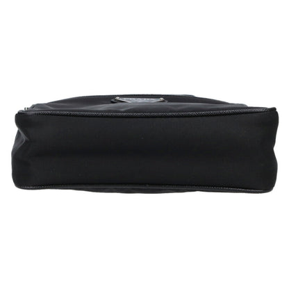 PRADA Re-Nylon Leather Pouch Shoulder Bag Size ONE SIZE