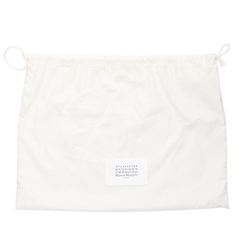 Maison Margiela Glam Slam Leather Shoulder Bag Black