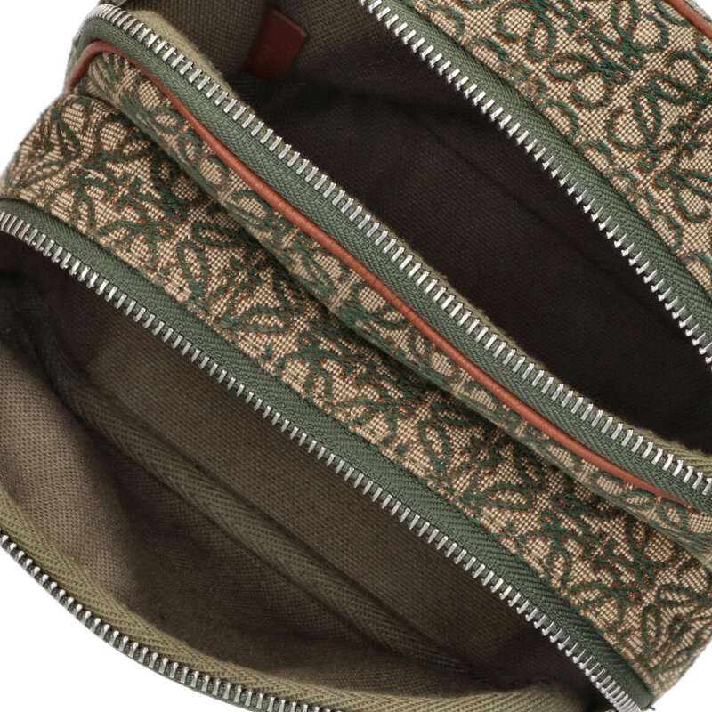 LOEWE Anagram Camera Shoulder Bag Green Size ONE SIZE