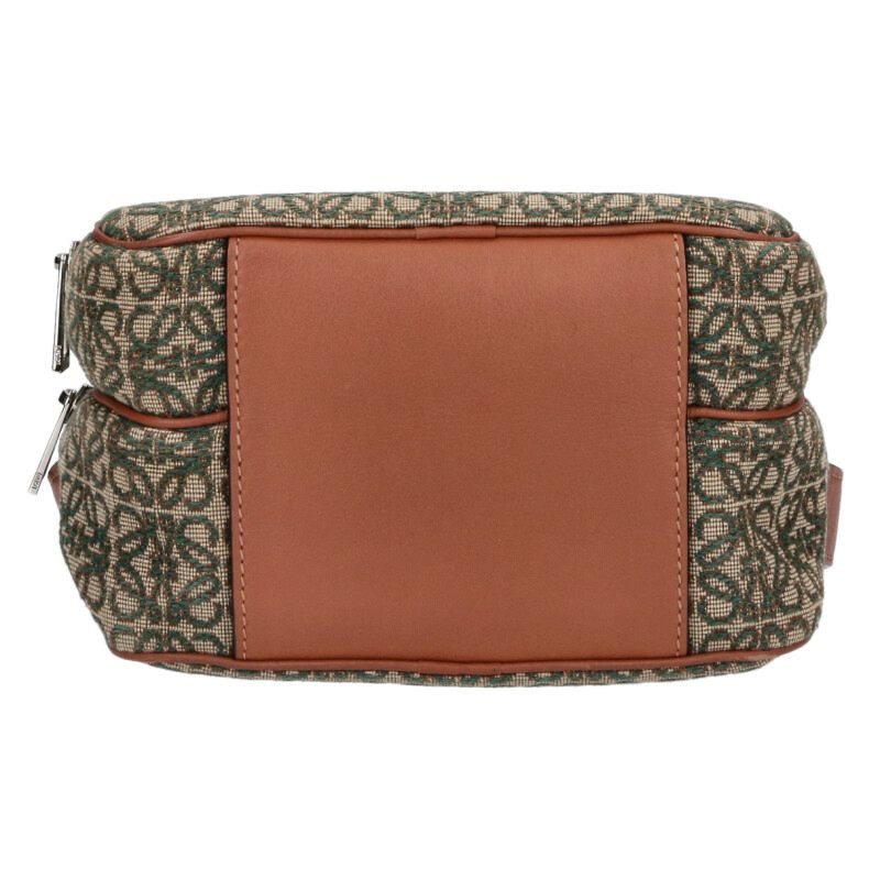 LOEWE Anagram Camera Shoulder Bag Green Size ONE SIZE