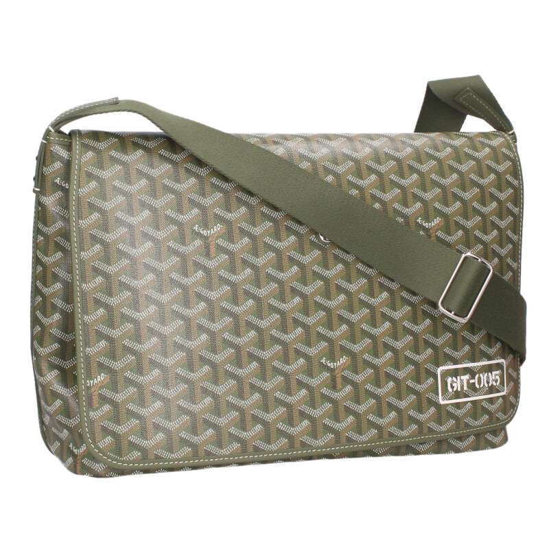 GOYARD Capétien MM Marquage Shoulder Bag Green Size ONE SIZE