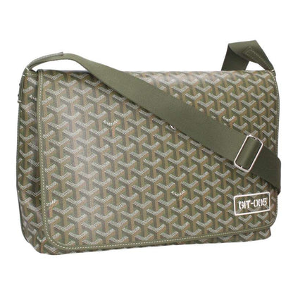 GOYARD Capétien MM Marquage Shoulder Bag Green Size ONE SIZE