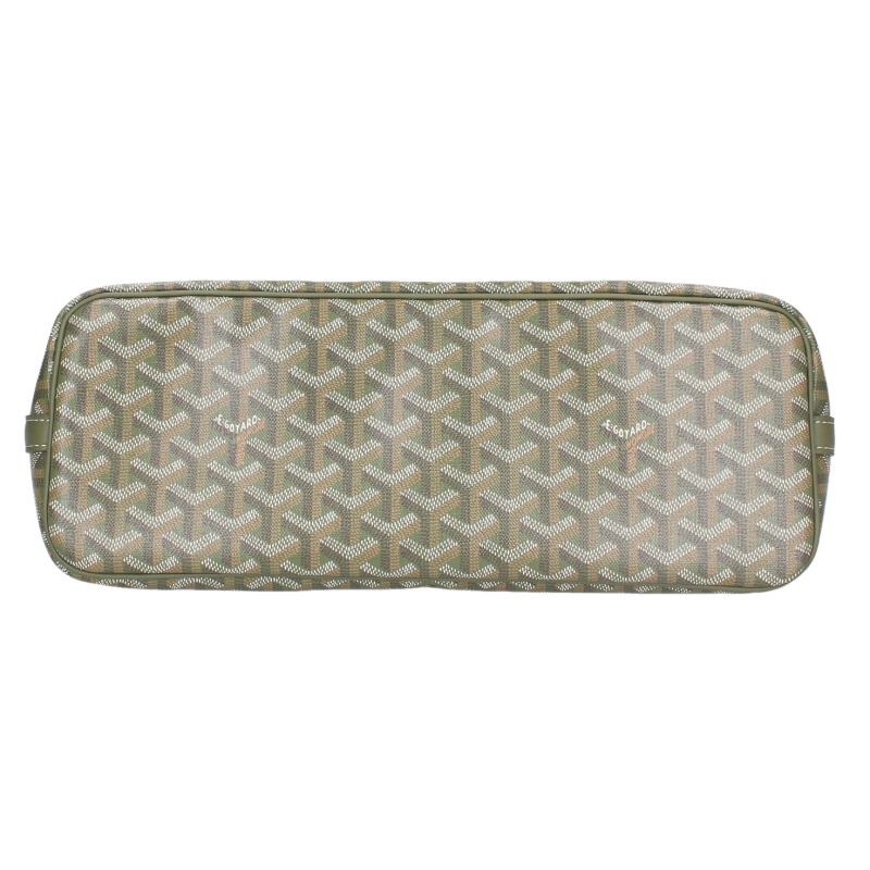 GOYARD Capétien MM Marquage Shoulder Bag Green Size ONE SIZE
