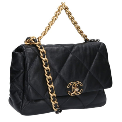 CHANEL Chanel 19 Lambskin Chain Shoulder Bag Size ONE SIZE