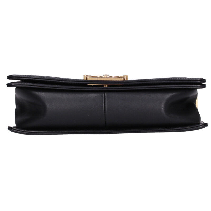 CHANEL Boy Chanel 25 Lambskin Chain Bag Multi Size ONE SIZE