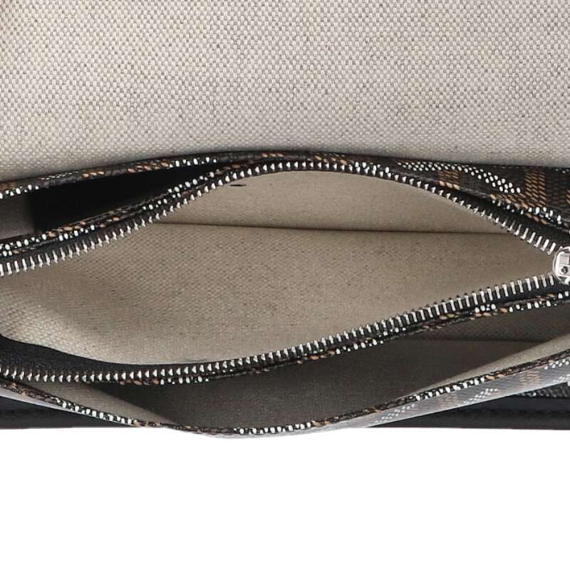 GOYARD Pochette Plumet PVC Pouch Wallet Multi Size ONE SIZE