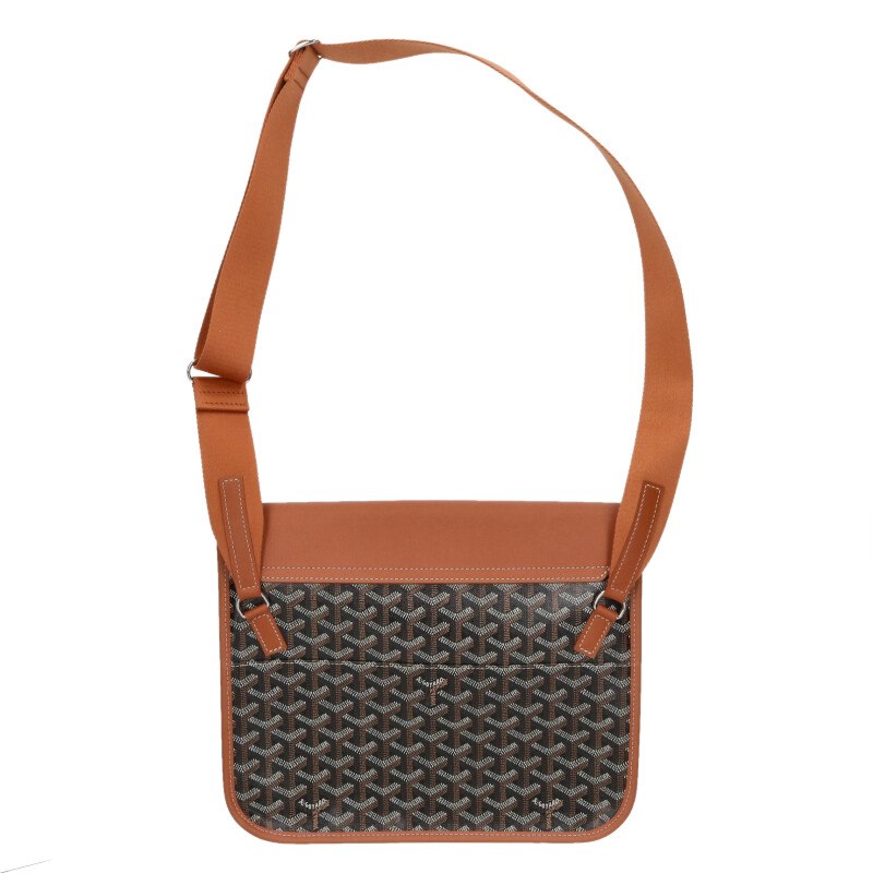 GOYARD Croisiere PVC Messenger Bag Brown Size ONE SIZE