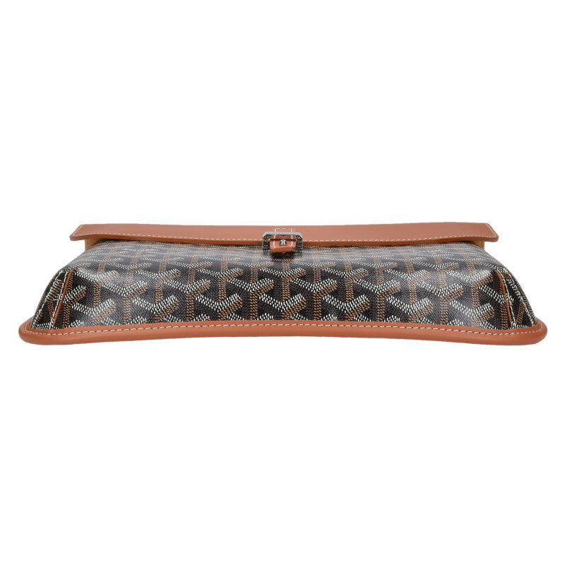 GOYARD Croisiere PVC Messenger Bag Brown Size ONE SIZE