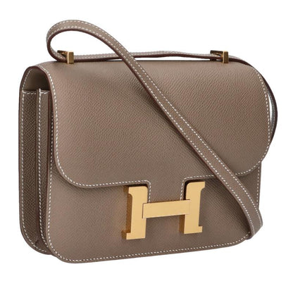 HERMES Constance Mini Epsom Etoupe Bag Multi Size ONE SIZE