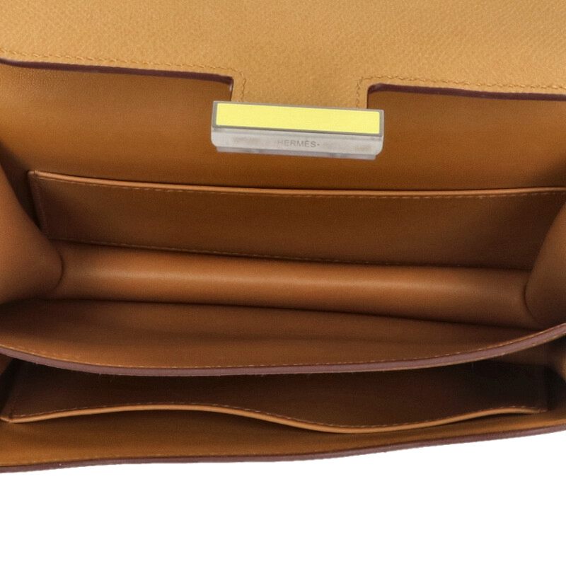 HERMES Constance Mini Epsom Shoulder Bag Brown Size ONE SIZE