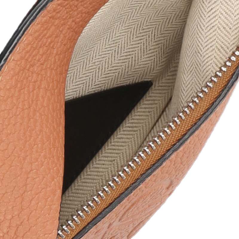 LOEWE Vertical T Pocket Leather Bag Brown Size ONE SIZE
