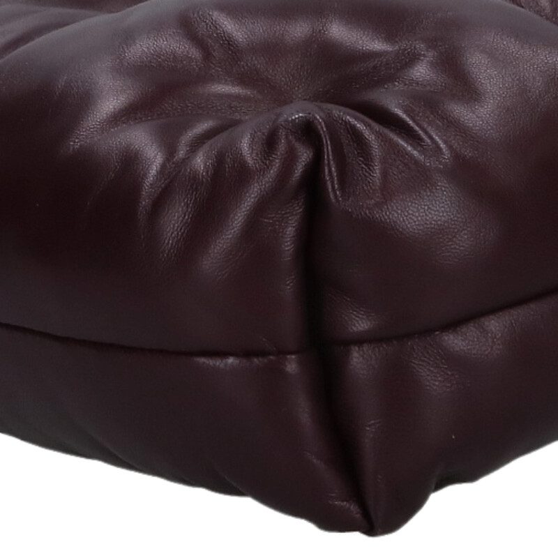 Maison Margiela Glam Slam Leather Shoulder Bag Red