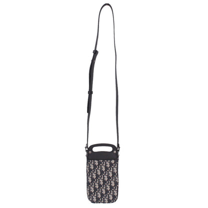 DIOR Saddle Oblique Vertical Pouch Shoulder Size ONE Multi