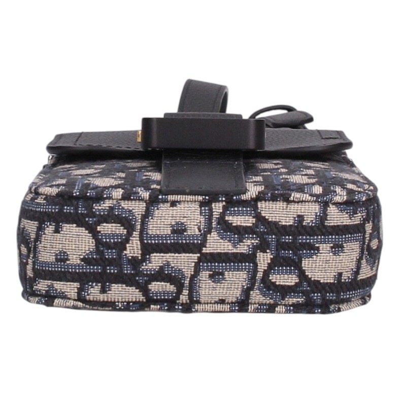 DIOR Saddle Oblique Vertical Pouch Shoulder Size ONE Multi