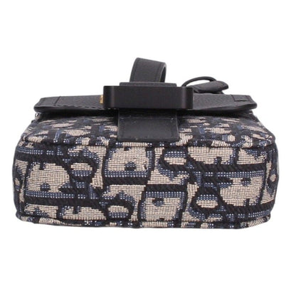 DIOR Saddle Oblique Vertical Pouch Shoulder Size ONE Multi