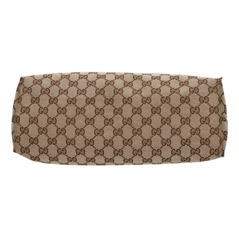 GUCCI GG Canvas Shoulder Bag Beige Size ONE SIZE